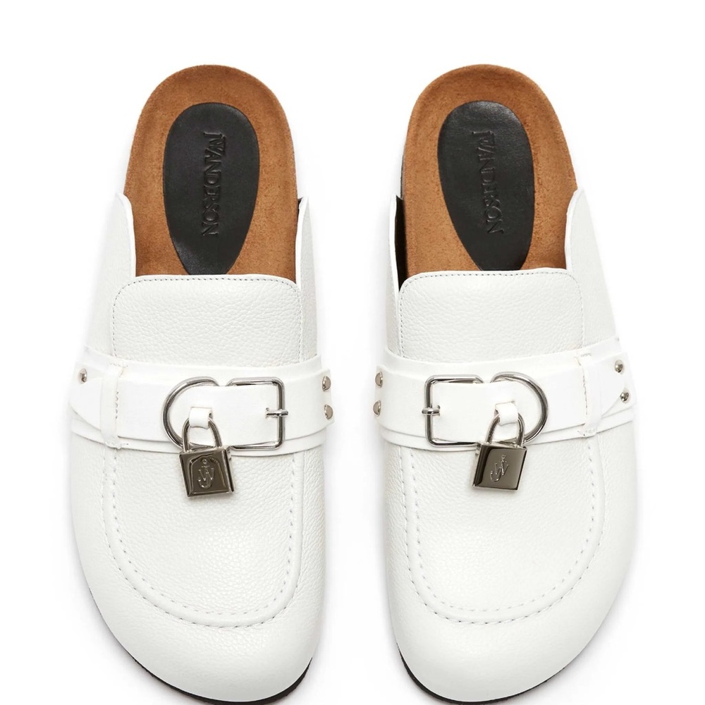 JW anderson padlock mules